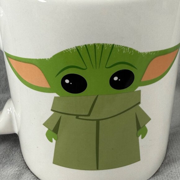 Baby Yoda Star Wars Mandalorian Child Ceramic Coffee Tea Drink Mug with Handle - Picture 5 of 16